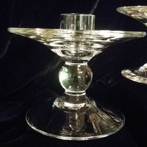 🌟Contemporary Glass Candlesticks - Picture 5 of 5